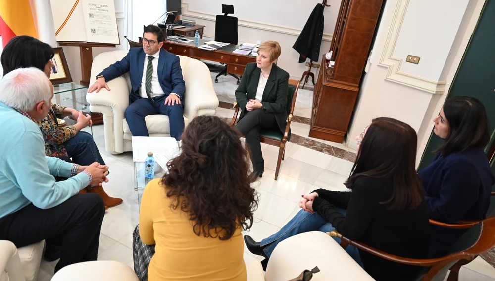 Reunión en la Diputación Reunión en la Diputación