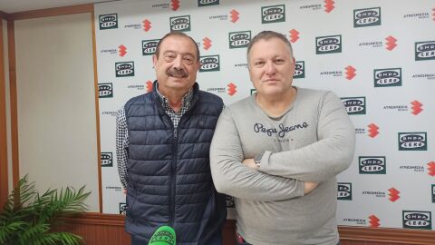 Emilio Martín Aguirre y Ángel Pérez