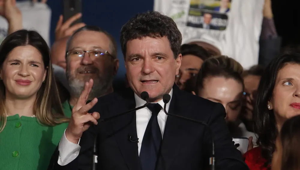 Nicusor Dan, ganador de las elecciones de Rumanía Nicusor Dan, ganador de las elecciones de Rumanía