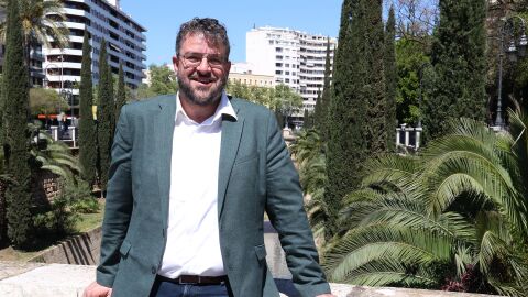 El alcalde de Deià y portavoz de MÉS per Mallorca en el Parlament, Lluís Apesteguia. 